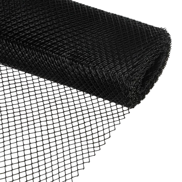 Изображение товара Сетка садовая GREENGO 1x20м ячейка ромб 15x15мм (черный)