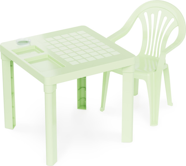 Изображение товара Стол детский Альтернатива М8678 (светло-зеленый)