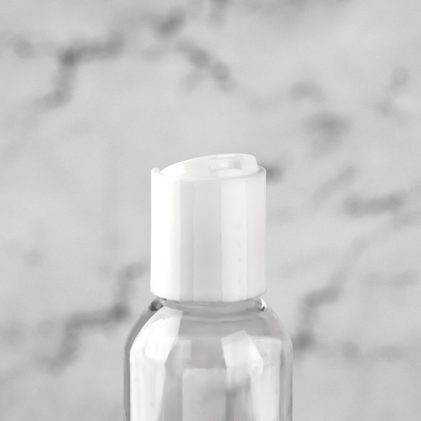 Изображение товара Набор флаконов для косметики Onlytop В чехле / 655410 (8шт, белый/прозрачный)