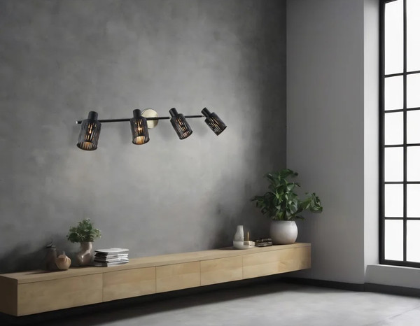 Изображение товара Спот Ambrella TR8670/4 BK/SB (черный/бронза)