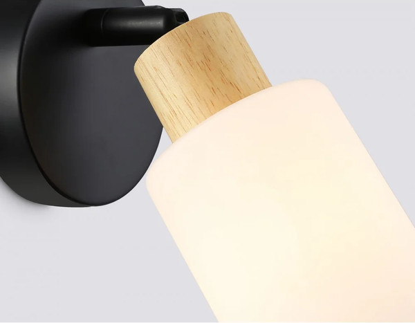 Изображение товара Спот Ambrella TR8720 BK/WD (черный/дерево)