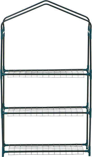 Изображение товара Парник GREENGO 3 полки 110x22x65см металлический каркас 80мкм