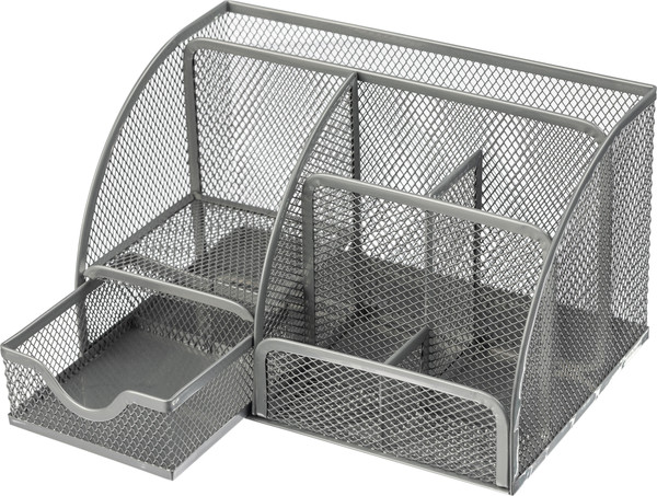 Изображение товара Органайзер настольный Office Shark 640200275B (серебристый)