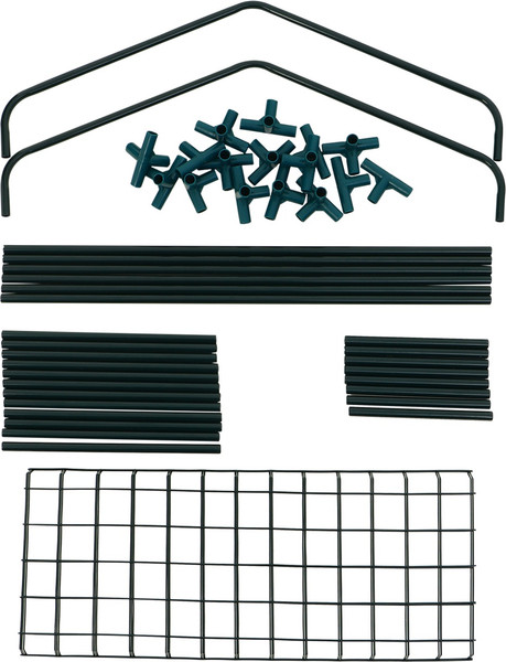 Изображение товара Стеллаж для рассады GREENGO 3 полки 110x22x65см металлический каркас