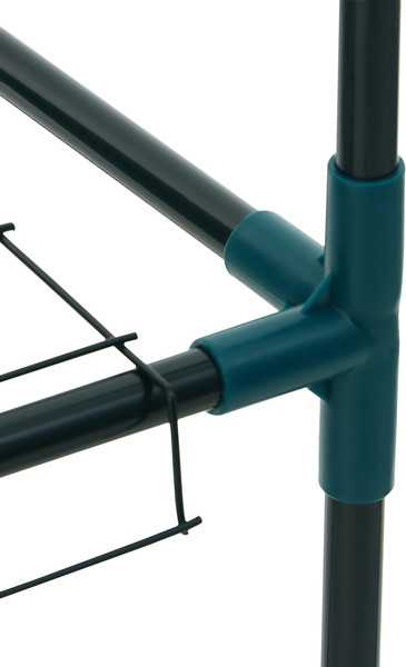 Изображение товара Стеллаж для рассады GREENGO 3 полки 110x40x65см металлический каркас