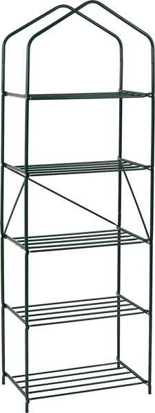 Изображение товара Стеллаж для рассады GREENGO 5 полок 190x40x65см металлический каркас