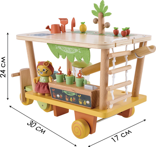 Изображение товара Игровой набор Hape Мини-дом Магазин на колесах / E3429_HP