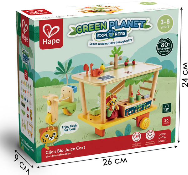 Изображение товара Игровой набор Hape Мини-дом Магазин на колесах / E3429_HP