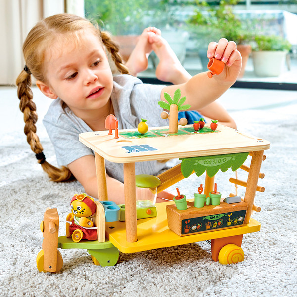 Изображение товара Игровой набор Hape Мини-дом Магазин на колесах / E3429_HP