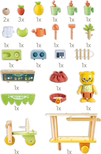 Изображение товара Игровой набор Hape Мини-дом Магазин на колесах / E3429_HP