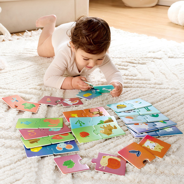 Изображение товара Развивающая игра Hape Животные и их еда / E1665_HP