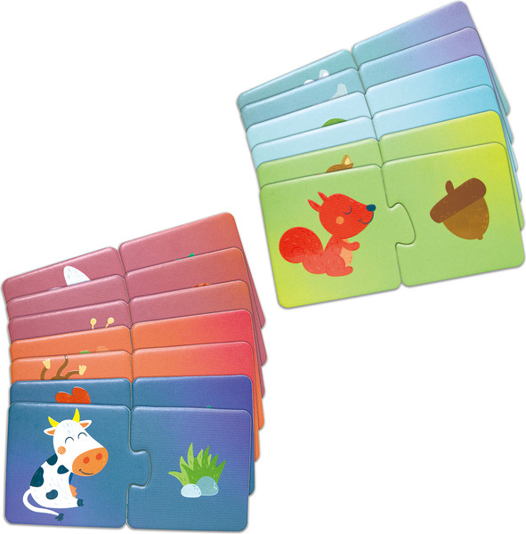 Изображение товара Развивающая игра Hape Животные и их еда / E1665_HP