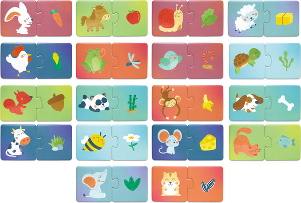 Изображение товара Развивающая игра Hape Животные и их еда / E1665_HP