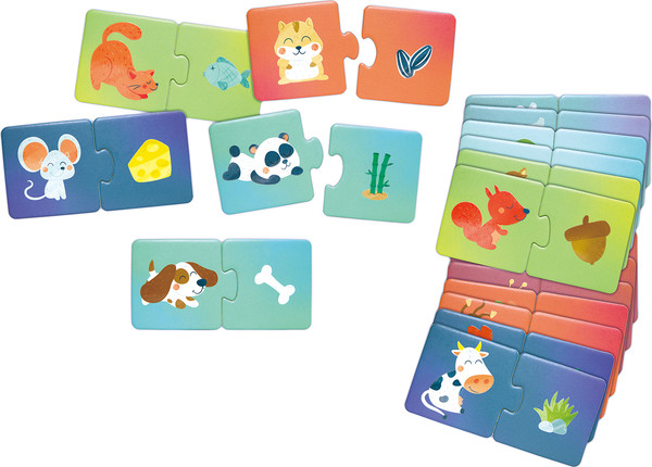 Изображение товара Развивающая игра Hape Животные и их еда / E1665_HP