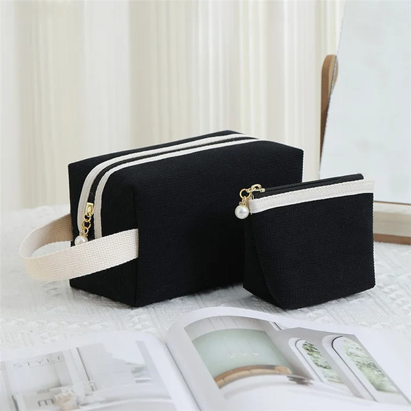 Изображение товара Набор косметичек Glamify 640102376C (черный)