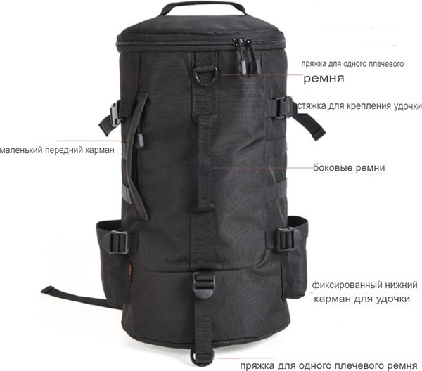 Изображение товара Рюкзак туристический Coyote LEO 28085-B / 6312000104A (черный)