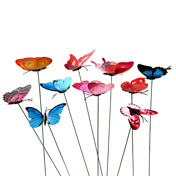 Изображение товара Украшение для сада Take It Easy Бабочка Вайлет / 10245569 (10шт, микс)