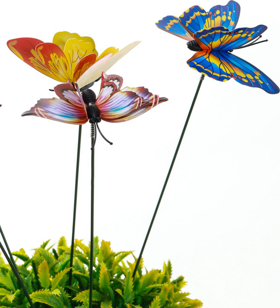 Изображение товара Украшение для сада Take It Easy Бабочки двойные крылья / 10774221 (5шт)