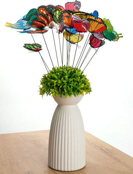 Изображение товара Украшение для сада Take It Easy Бабочки двойные / 10774228 (10шт)