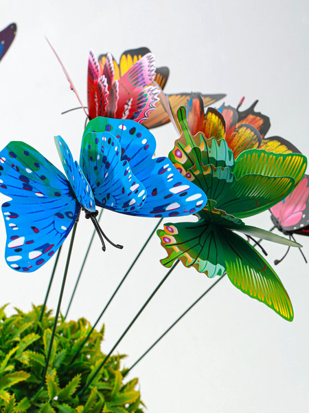 Изображение товара Украшение для сада Take It Easy Бабочки двойные / 10774228 (10шт)