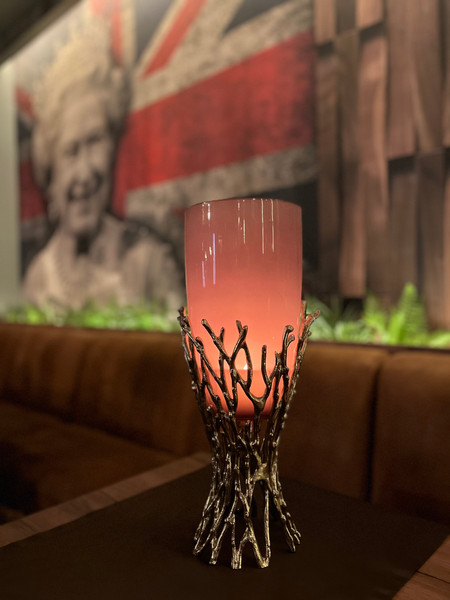 Изображение товара Ваза No Brand 690670/1 (темное стекло)