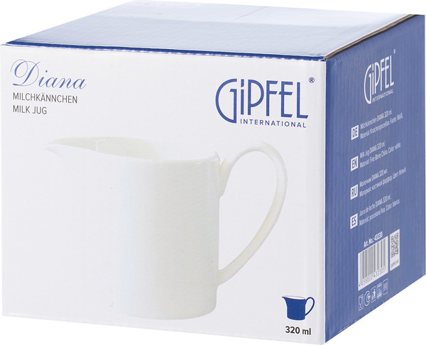 Изображение товара Молочник Gipfel Diana 43230 (белый)