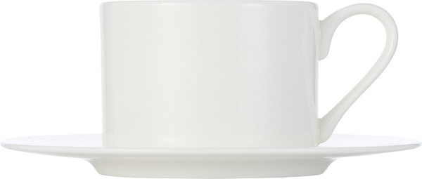 Изображение товара Чашка с блюдцем Gipfel Diana 43232 (белый)
