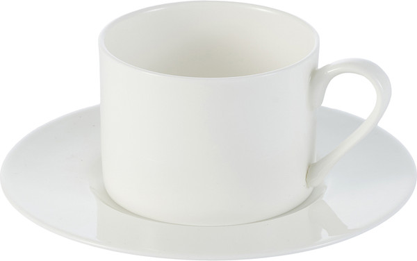 Изображение товара Чашка с блюдцем Gipfel Diana 43232 (белый)