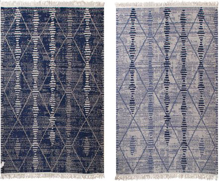 Изображение товара Коврик Shahintex Прованс Icarpet 80x120 001 (лазурит)