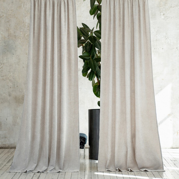 Изображение товара Комплект штор АКВИЛАРИЯ Деко 500x250 (светло-серый)