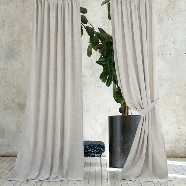 Изображение товара Комплект штор АКВИЛАРИЯ Деко 500x250 (светло-серый)