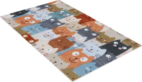 Изображение товара Коврик Shahintex Icarpet Print Антискользящий 100 Котики 40x60 / 822935