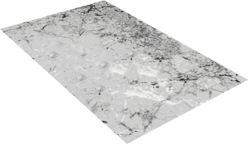 Изображение товара Коврик Shahintex Icarpet Print Антискользящий 138 Мрамор Ит. 50x80 / 848447 (серый)