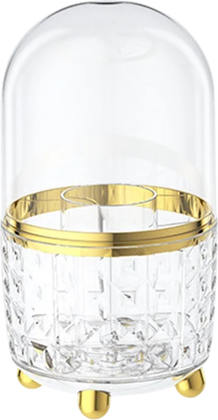 Изображение товара Органайзер для косметики Glamify 6409000805C (прозрачный/золото)