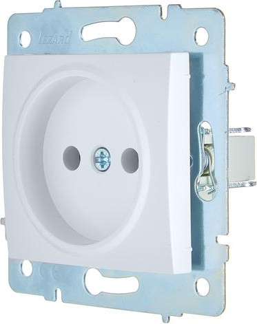 Изображение товара Розетка Lezard Asti 7081-0288-121B (белый)