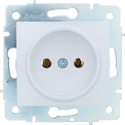 Изображение товара Розетка Lezard Asti 7081-0288-121B (белый)