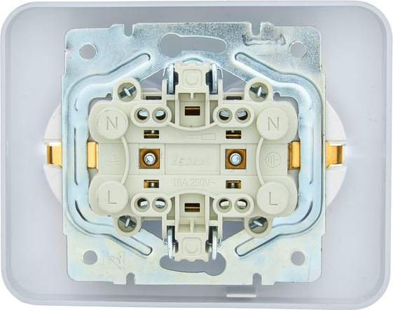 Изображение товара Розетка Lezard Asti 7081-0200-128B (белый)