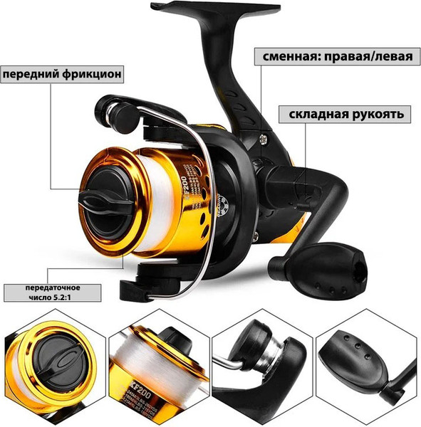 Изображение товара Катушка безынерционная Proberos KF200 / 632000027D (синий)