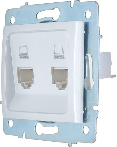 Изображение товара Розетка Lezard Asti 7081-3088-141 (жемчужно-белый перламутр)