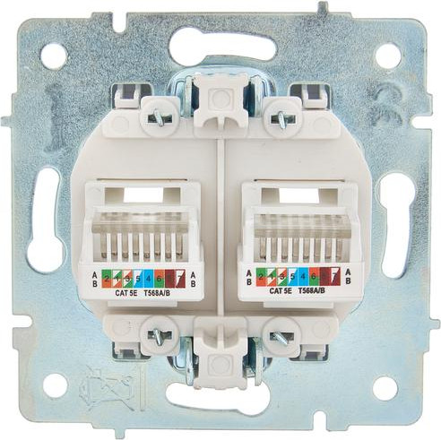 Изображение товара Розетка Lezard Asti 7081-3088-141 (жемчужно-белый перламутр)