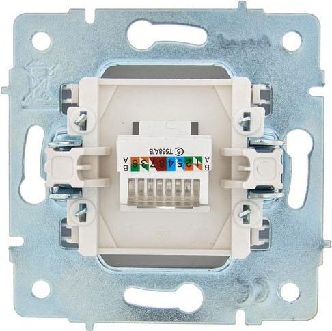 Изображение товара Розетка Lezard Asti 7081-3088-140 (жемчужно-белый перламутр)