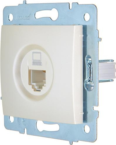 Изображение товара Розетка Lezard Asti 7081-3088-139 (жемчужно-белый перламутр)