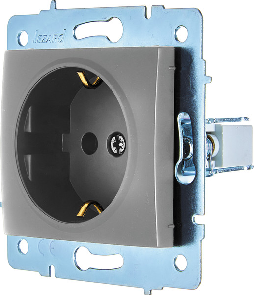 Изображение товара Розетка Lezard Asti 7081-3588-122B (платина)