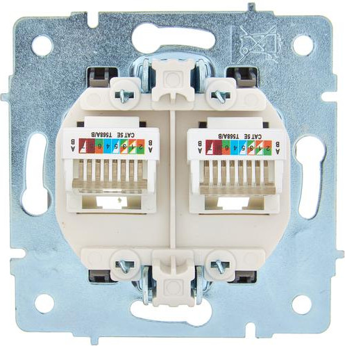 Изображение товара Розетка Lezard Asti 7081-3588-141 (платина)