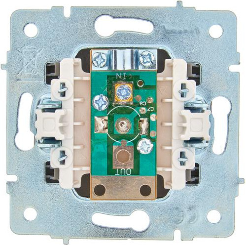 Изображение товара Розетка Lezard Asti 7081-3588-130 (платина)