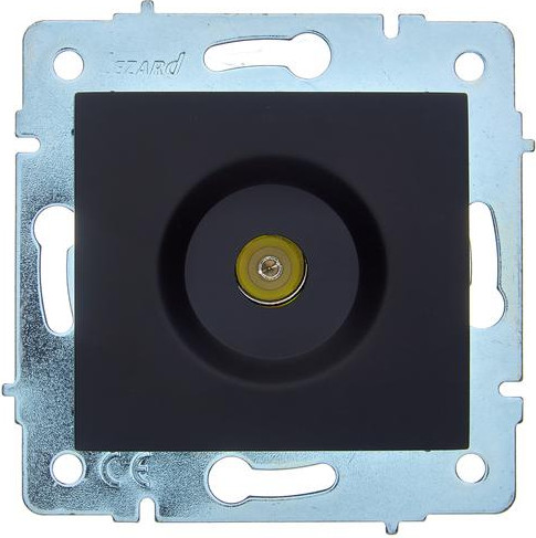 Изображение товара Розетка Lezard Asti 7081-4288-130 (черный бархат)