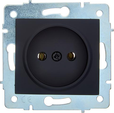 Изображение товара Розетка Lezard Asti 7081-4288-121B (черный бархат)