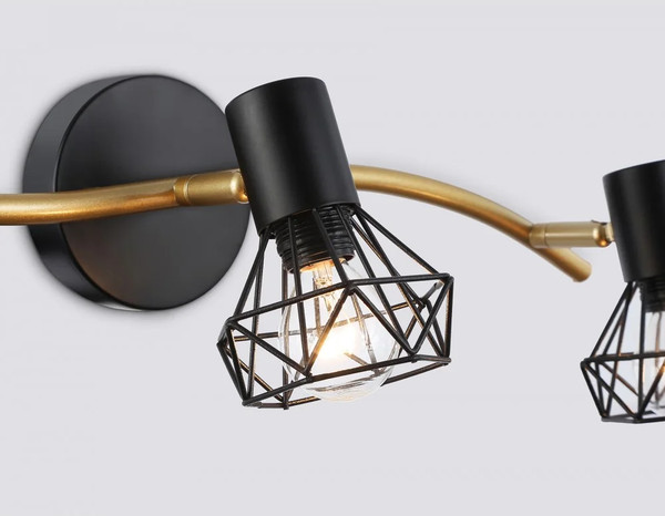 Изображение товара Спот Ambrella TR8657/3 BK/GD (черный/золото)