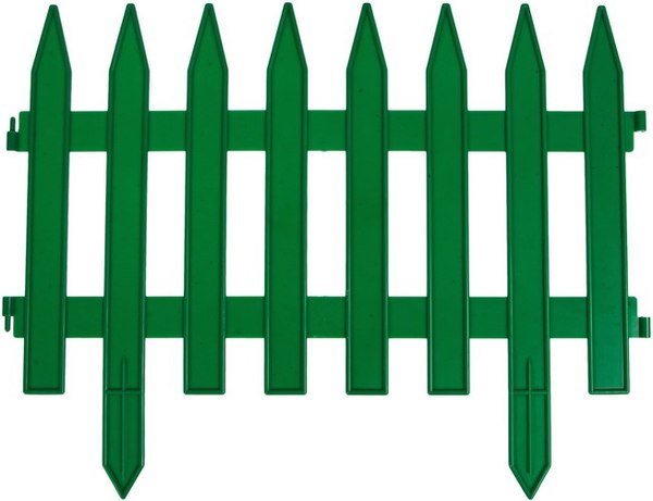 Изображение товара Изгородь декоративная GREENGO Gotika 35x210см 5 секций (зеленый)