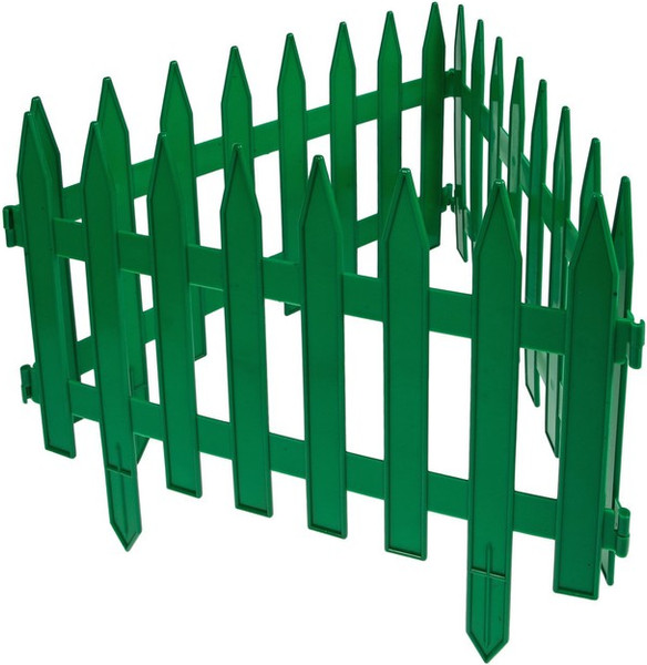 Изображение товара Изгородь декоративная GREENGO Gotika 35x210см 5 секций (зеленый)